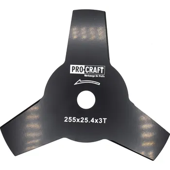Zahradní technika Nůž křovinořezu (D255*25.4) 3T PROCRAFT