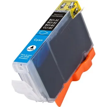 Cartridge Canon BCi-3eC - BCi-6C kompatibilní modrá