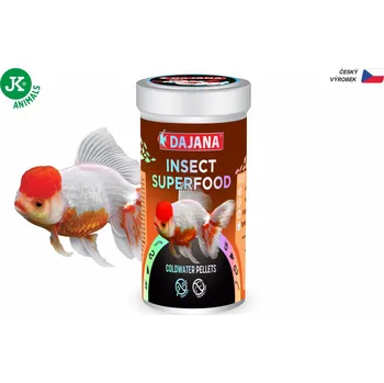Krmivo pro rybičky Dajana ISF Coldwater Pellets, peletky – krmivo, 250 ml (insect superfood)