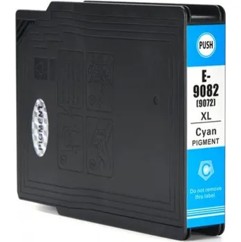 Cartridge Epson T908240 - C13T908240 kompatibilní azurová