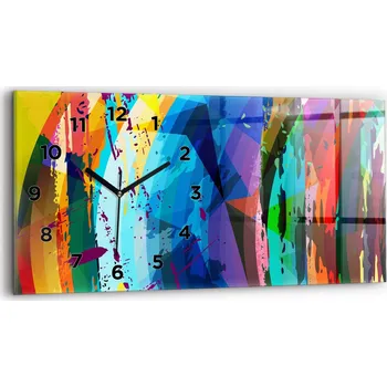 Hodiny Nástěnné hodiny Wallfluent vícebarevné 60 cm
