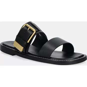 Dámské lodičky Kožené pantofle Marc O'Polo STINA 1A dámské, černá barva, 50318691101100 99X, EUR 41