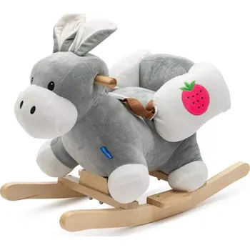 Houpací kůň Houpací hračka s melodií Baby Mix oslík (poškozený obal)