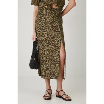 Dámská sukně Sukně s příměsí lnu Medicine více barev, maxi RS25.SDD808 vícebarevná MLF, vel. XS