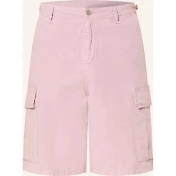 Pánské kraťasy Carhartt Wip Pánské Cargo Šortky Alan Relaxed Fit, růžová, 48
