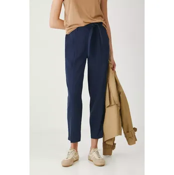 Dámské kalhoty Kalhoty Medicine dámské, tmavomodrá barva, střih chinos, medium waist RS25.SPD090 59X, vel. XS