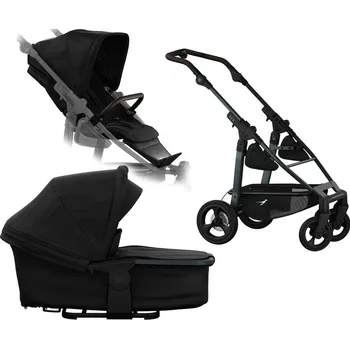 Kočárek Kočárek TFK Set Mono 4 frame air chamber wheel 2026, black