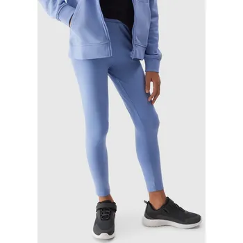 Dívčí legíny Dívčí legíny 4F pletené - modré vel. 152