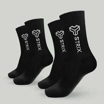 Dámské ponožky STRIX Essential Crew Socks 2Pack Black M