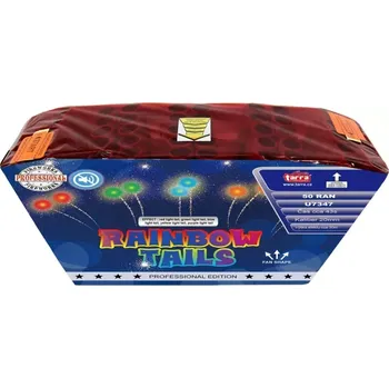 Zábavní pyrotechnika Rainbow Tails 50 ran