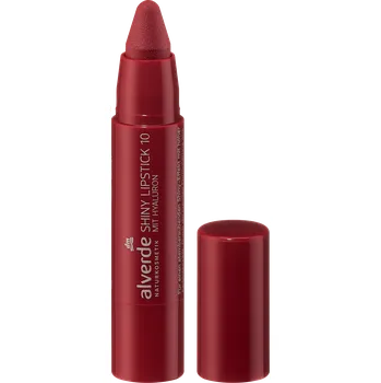 Rtěnka alverde NATURKOSMETIK rtěnka lesklá Chubby 10 Red Kiss
