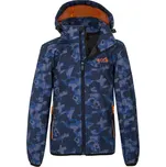 Chlapecká softshellová bunda - NEVEREST I-6295C, strakatá/ oranžová aplikace Barva: Šedá, Velikost: 110