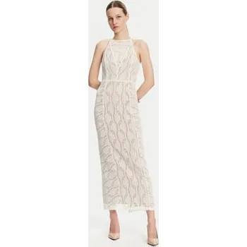 Dámské šaty Guess Koktejlové šaty W5GK66 KCT80 Béžová Slim Fit S