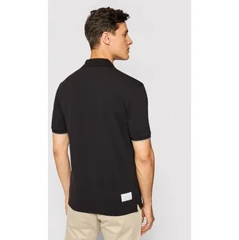 Pánské tričko La Martina Polokošile CCMP01 PK001 Černá Regular Fit XXL