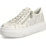 DÁMSKÉ POLOBOTKY RIEKER M1953-60 ZLATÁ Barva: ZLATÁ, Velikost: 40