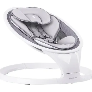 Elektrické houpací lehátko KIKKABOO Cuddle Me 2024, light grey