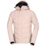 Northfinder Pánská bunda v zemitých barvách CAMILLO, bílá, L