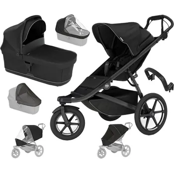 Kočárek Kočárek THULE Set 7v1 Urban Glide 3 2024, black