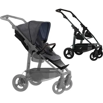Kočárek Kočárek TFK Mono 4 frame air chamber wheel Stroller seat unit mono/pro Premium 2026, grey