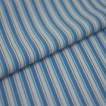 Kostýmovka 20939 šedo-modrý pruh, š.150