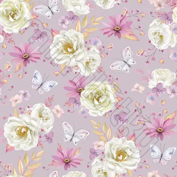 Softshell čajová růže s motýlky by MIMI