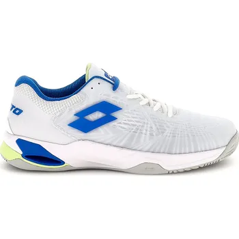 Pánská sportovní obuv Pánská tenisová obuv Lotto Mirage 100 II Clay All White/Dodgers Blue EUR 43