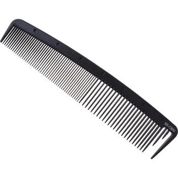 hřeben Karbonový hřeben na vlasy Duko 65CBN - 19,4 cm + dárek zdarma