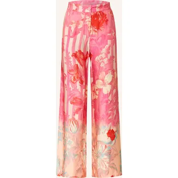 Miss Goodlife Dámské Marlene Kalhoty Ze Saténu, růžová /...