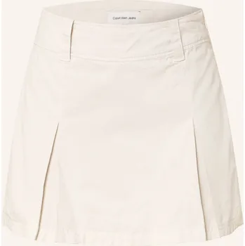 Dámská sukně Calvin Klein Jeans Dámská Sukně Se Šortkami, krémová, 36