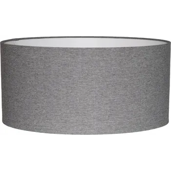 Stínidlo Stínidlo Stínidlo Na Lampu pro Stojací/Závěsnou Lampu, Válec 50/25 cm, E27, Šedé AVOLA