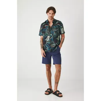 Pánská košile Košile s příměsí lnu Medicine pánská, více barev, regular, s klasickým límcem RS25.KKMA10 vícebarevná MLA, vel. M