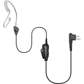 Sluchátka Sluchátko do ucha s transparentním zvukovodem (security), in-line mikrofon s PTT pro CP Commercial/DP1400/R2