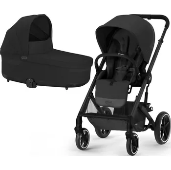 Kočárek Kočárek CYBEX Balios S Lux 2024 včetně korby, moon black (black frame)