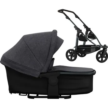 Kočárek Kočárek TFK Mono 3 frame air chamber wheel Carrycot Mono/Pro combi unit Premium 2026, black