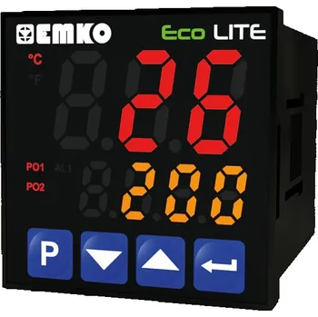 Termostat Regulátor TEPLOTY ecoLITE PT100|J K R S|ON/OFF