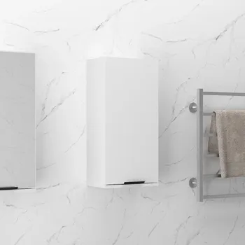 Koupelnový nábytek Nástěnná koupelnová skříňka bílá 32 x 20 x 67 cm Bílá811295