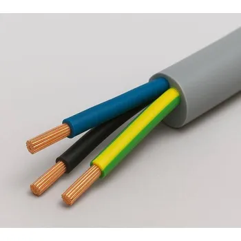 elektrický kabel Flexibilní ovládací kabel YSLY-JZ 3x 1 barevné značení žil
