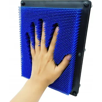 Obraz Dekorační hračka na dekompresi otisků prstů Modrá XL 25*20*5CM
