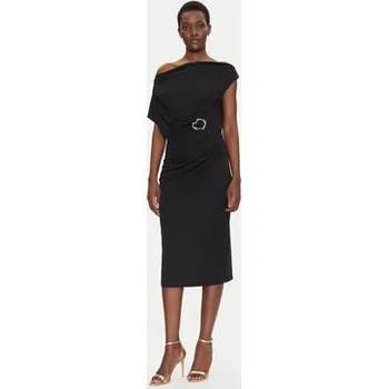 Dámské šaty Rinascimento Koktejlové šaty CFC0123487003 Černá Regular Fit XS