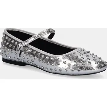 Dámské baleríny Baleríny Steve Madden Vinetta-R stříbrná barva, SM11003147 SM11003147.751 SLV, EUR 39