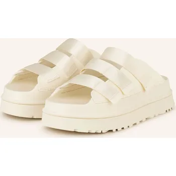 Dámské sandále Ugg Dámské Pantofle Na Platformě Goldenglow, režná, 41