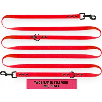 Vodítko pro psa VODÍTKO PŘEPÍNACÍ NASTAVITELNÉ VODĚODOLNÉ MĚKKÉ BIOTHANE PVC 3M 16MM