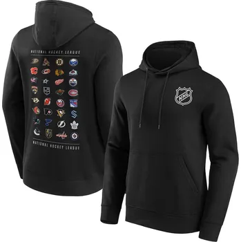 Pánská mikina Fanatics Pánská mikina NHL All Team Graphic Hoodie Black Velikost: M