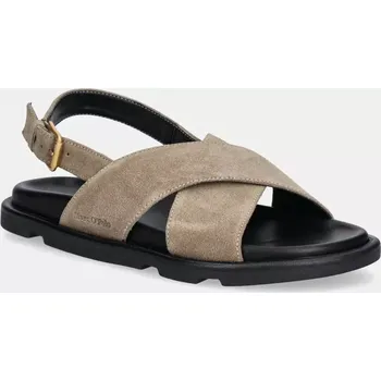 Dámské sandále Kožené sandály Marc O'Polo ADRIANA 3B dámské, béžová barva, 50318741106300 80X, EUR 37