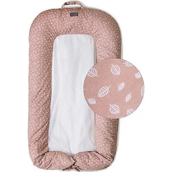 Hnízdečko pro miminko Hnízdečko VINTER & BLOOM Nordic Leaf 2023, misty rose