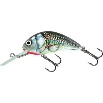 Umělá nástraha SALMO Wobler Hornet Sinking Holographic 5cm Grey Shiner