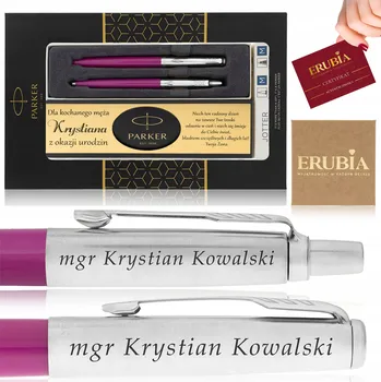 Sada psacího pera a propiska Parker