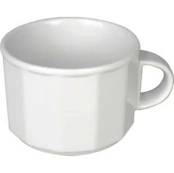 250 ml porcelánový bílý Šálek MERKURY LUBIANA