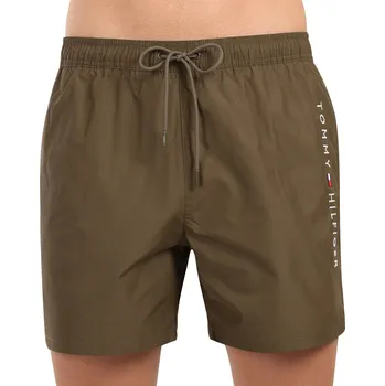Pánské plavky Pánské plavky Tommy Hilfiger zelené (UM0UM03258 RBN) XL UM0UM03258 RBN Možnost vrácení zboží ZDARMA do 120 dnů!