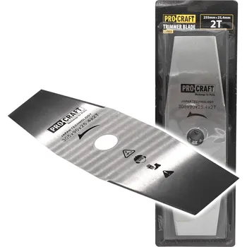 Zahradní technika Nůž křovinořezu (305*90*25.4) 2T (nerez) PROCRAFT